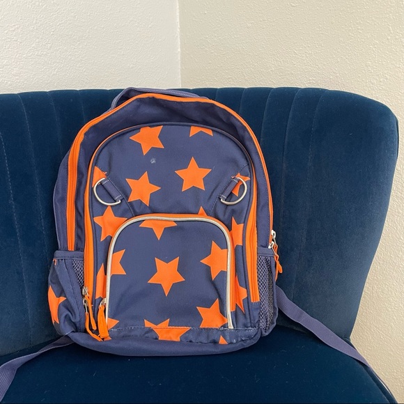 Pottery Barn Kids Accessories Pottery Barn Kids Blue And Orange Little Kids Backpack Poshmark